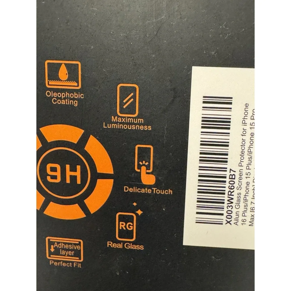 Ailun Glass Screen Protector for iPhone 15 Plus/15 Pro Max 6.7 Inch 3 Pack READ